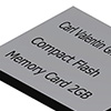 Compact Flash - Explication du menu de la carte mémoire (anglais)